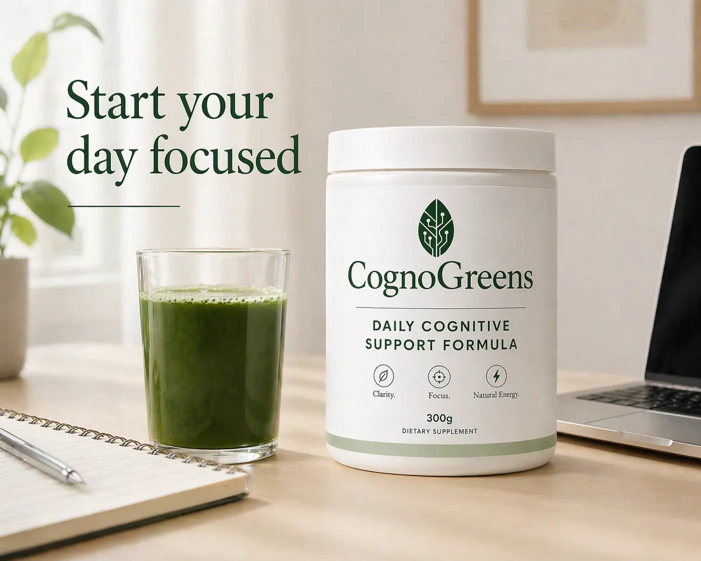 CognoGreens – DAILY COGNITIVE SUPPORT FORMULA